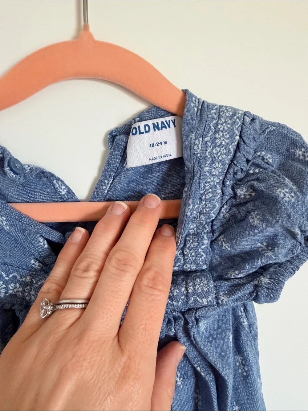 Old Navy Blue Girls' Chambray Dress